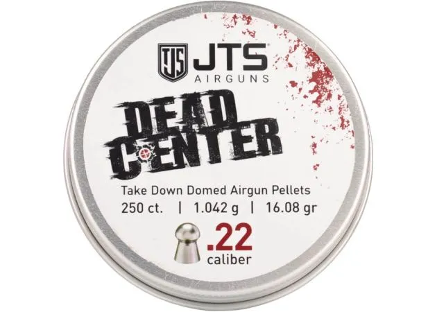 Airgun Pellets Jts Dead Center Precision 5.5 Mm 16.08 Grain
