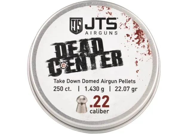 Airgun Pellets Jts Dead Center Precision 5.5 Mm 22.07 Grain
