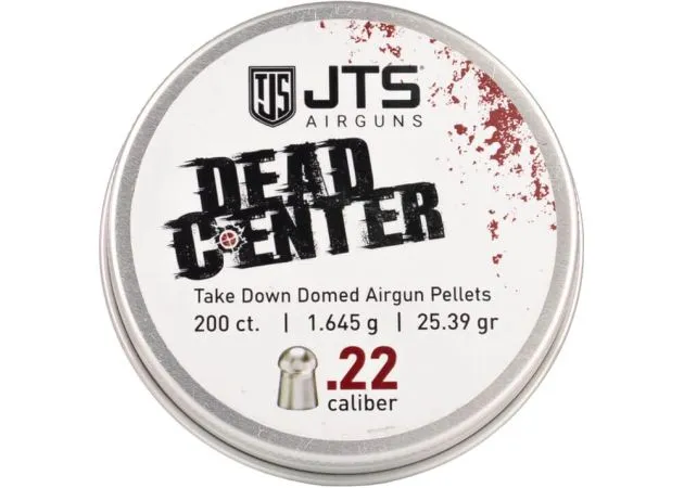 Airgun Pellets Jts Dead Center Precision 5.5 Mm 25.39 Grain