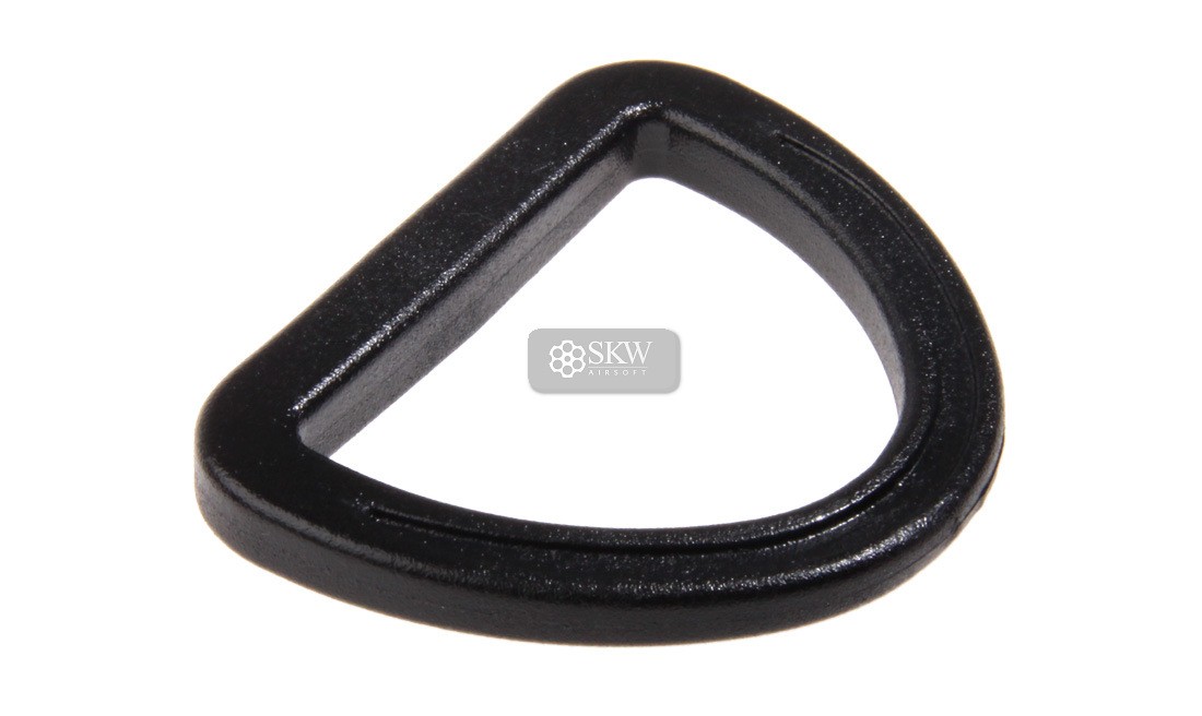 Anillo D-Ring Alta Resistencia Con Ghillitex 38 Mm Negro