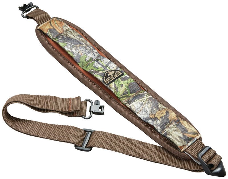 Correa Butler Creek Comfort Stretch Con Anillas Portafusil – Camo Mossy Oak