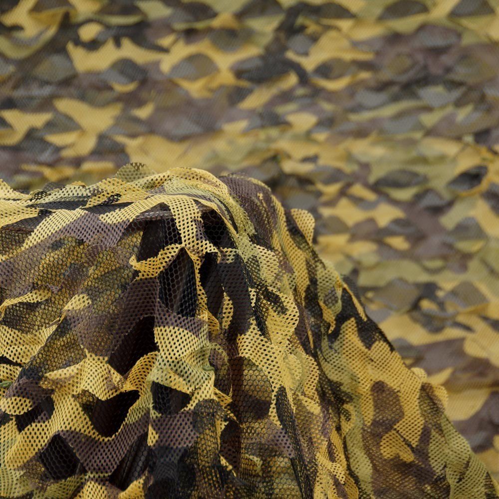 Red Camuflaje Camo Verde amarillo