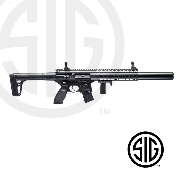 Subfusil Sig Sauer Mcx Asp Black Co2 - 4,5 Balines