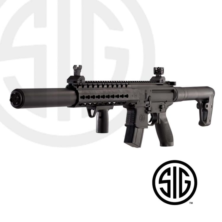 Subfusil Sig Sauer Mcx Asp Black Co2 - 4,5 Balines