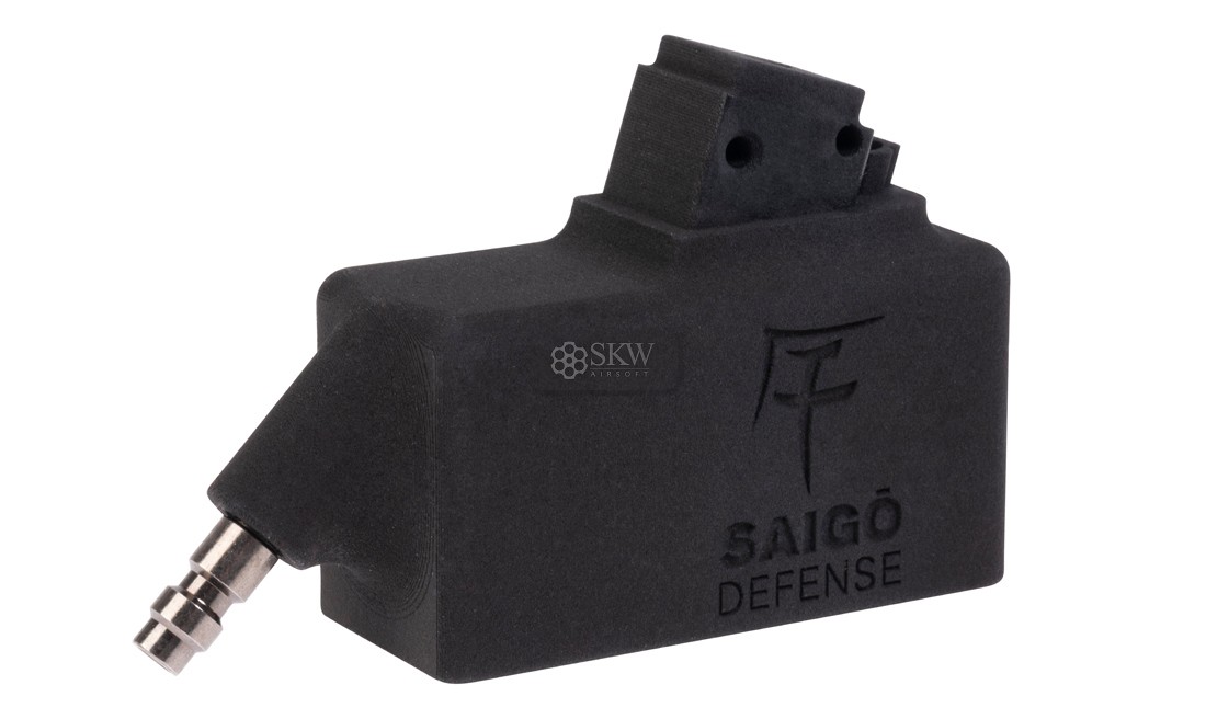 Adaptador Hpa Cargador Austria Pasador/M4 Kj/We Saigo Defense